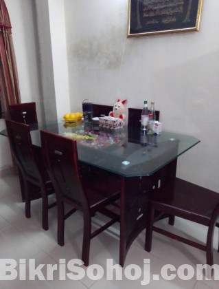 6 sits dining table